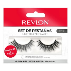👁️✨ Revlon Pestañas Postizas – 1 Par, Modelo 12 💄🌸
