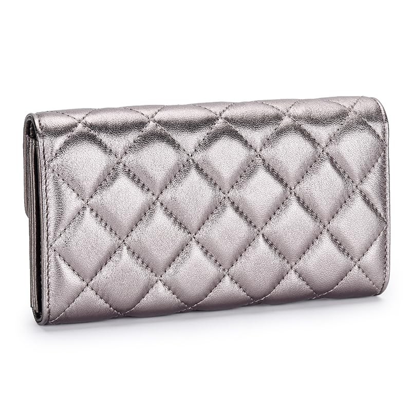Yocipa Genuine Leather Wallet, Shoulder Bag, Women's, Chain Bag with