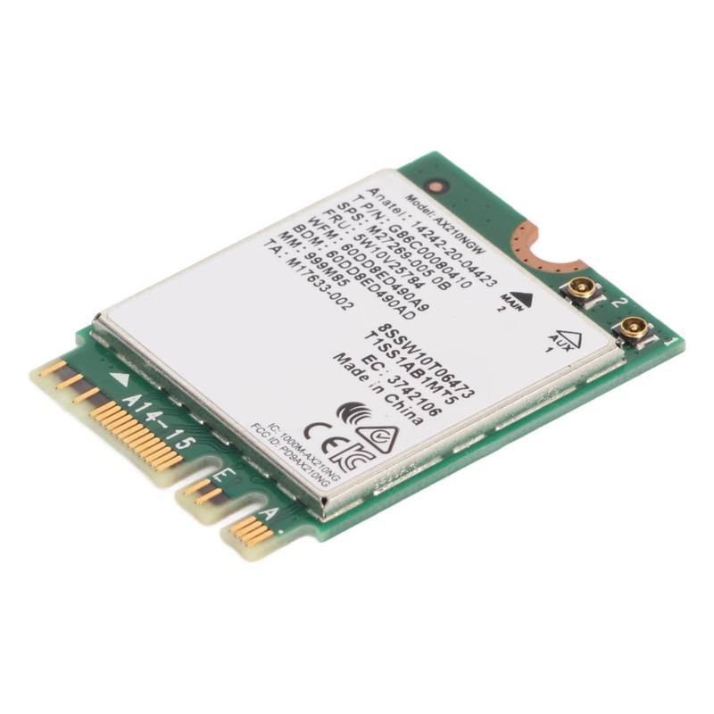 WiFi 6E Wireless Card 2.4G 5G 6G 5400Mbps NGFF M2