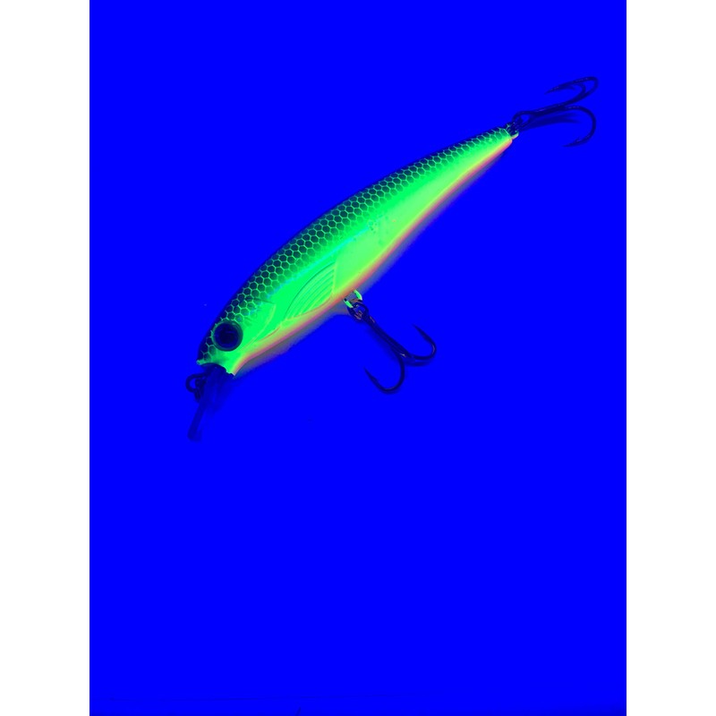 Major Fish Zander Wobbler Pike Perch Hardbait Flat Runner 10
