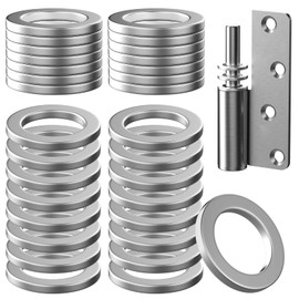 Fitschenringe Room Door, Pack of 200 Fitting Rings Diameter 10 x 15 mm Door Washers Door Hinge Washers Stainless Steel Washers Assortment for Standard Room Doors Mounting Rings