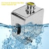 BOMLING 2.5L Universal Water Coolant Expansion Tank Aluminum Alloy Coolant
