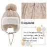 Winter Kids Beanie Hat Baby Knitted Hats Fleece Earflap Beanie