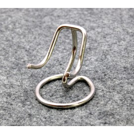 eSplanade Metal Stand for Heart Shaped Urn | Stand for Heart Keepsake Urns, Burial Urns, Memorial Keepsake Urns - Nickel