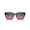 ARNETTE Sunglasses AN 4325 275377 Hamie Black Fifty Red/Dark Gre