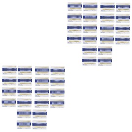 Beavorty Sets Easy-to-use Tooth Shades Cards Tooth Contrast Charts for Oral Health Pcs