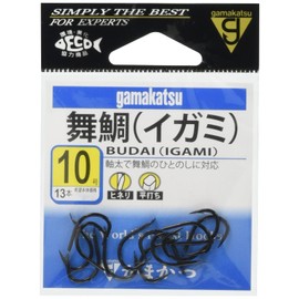 Gamakatsu Mai sea bream igami black No. 10 12282