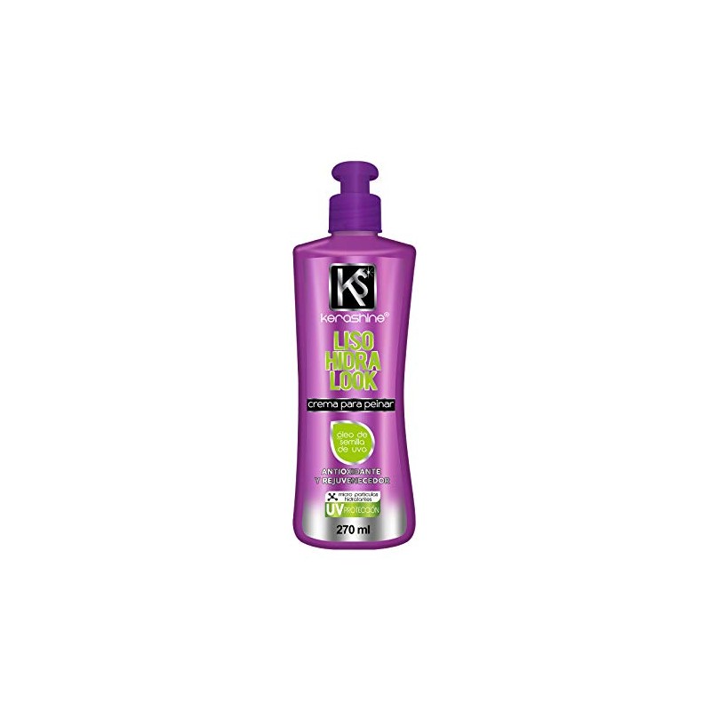 Kerashine Crema Para Peinar Liso Hidralook 270 ml