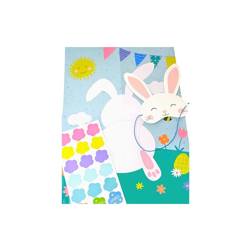 YLAB - Easter Pin the Tail on the Bunny Game