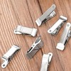 CRZQXOUR 35pcs Metal Mini Alligator Clips, Spring Clamps, Sturdy, Non-Slip,