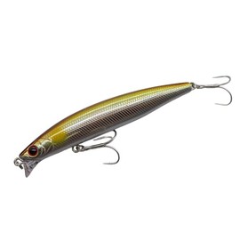 momolures - Shining Minnow Shore 97F-SSR 97mm Super Shallow Runner for Bass Saltwater lure fishing (AYU)