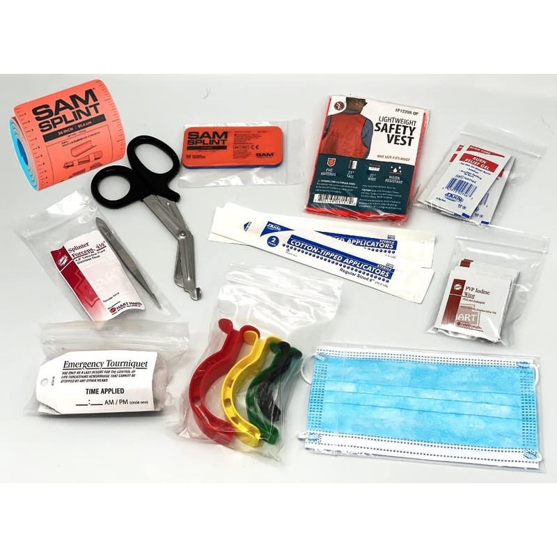EMT First Responder Trauma Kit (Professional Fill)