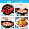 Nonstick Pancake Molds Ring Silicone Fried Egg Mould Reusable Pancake