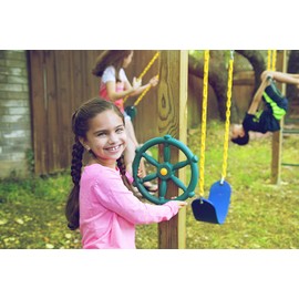 Jungle Gym Kingdom Pirate Ships Wheel (Green)
