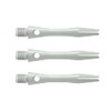 Harrows Thor-Sports Keramic Dart Shafts, Short Midi Medium, White/Black/Grey, 2BA