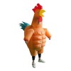 Disfraz Inflable De Gallo Musculoso Para Adulto