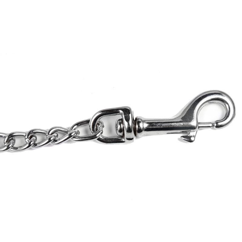 SGODA Metal Chain Heavy Duty Dog Leash, Chew Proof Dog