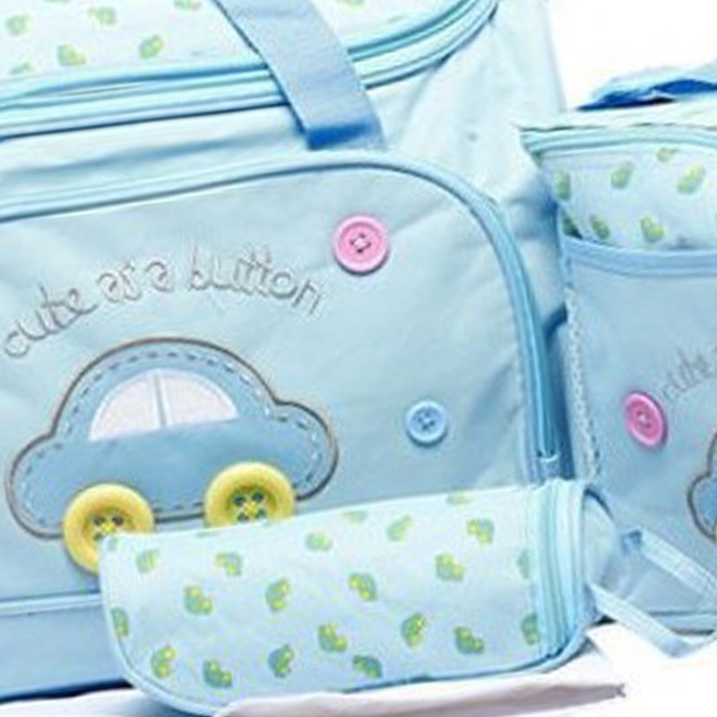 4pcs Multifunction Mommy Storage Bag Large Capacity Different Pockets Baby