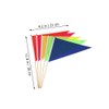 POPETPOP Bunting Flags, Pack of 10 Mini Hand Hold Flag,