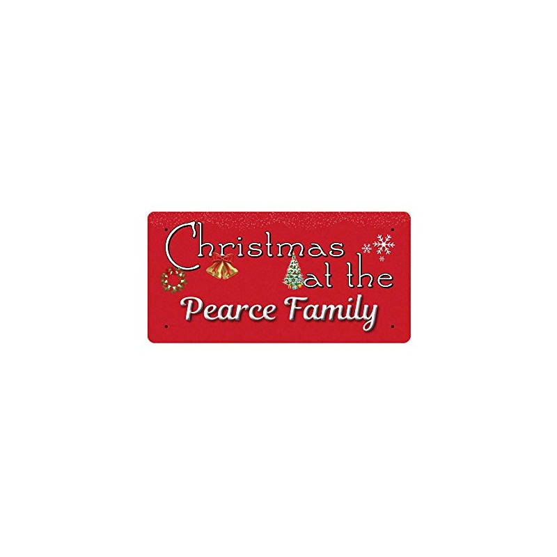 McMug - Christmas at the Pearce Family - Metal Sign,