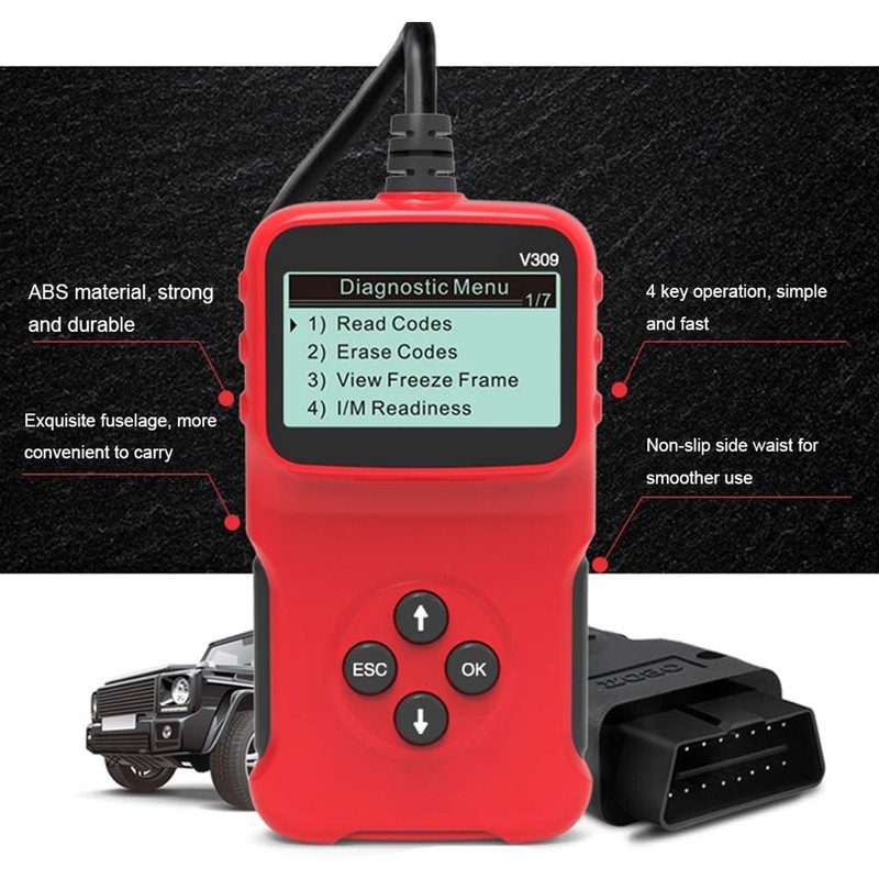 Automobile Fault Detector Automotive Diagnostic Tool Reading Card Car Repairing