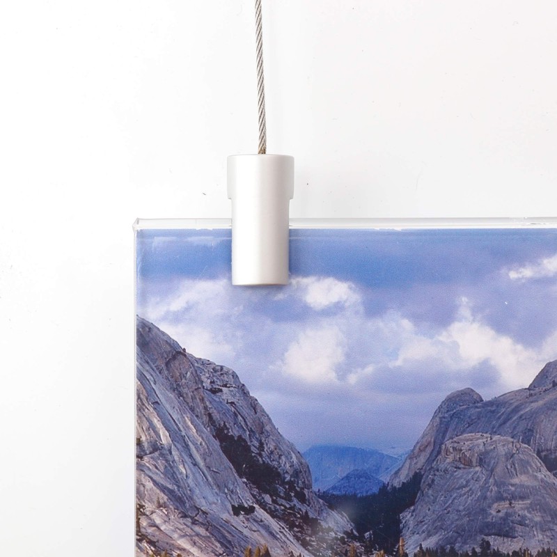 TOPNIKE Ceiling Sign Hanger, Aluminum, Display for Large Picture/Billboard/Sign Board/Frame,