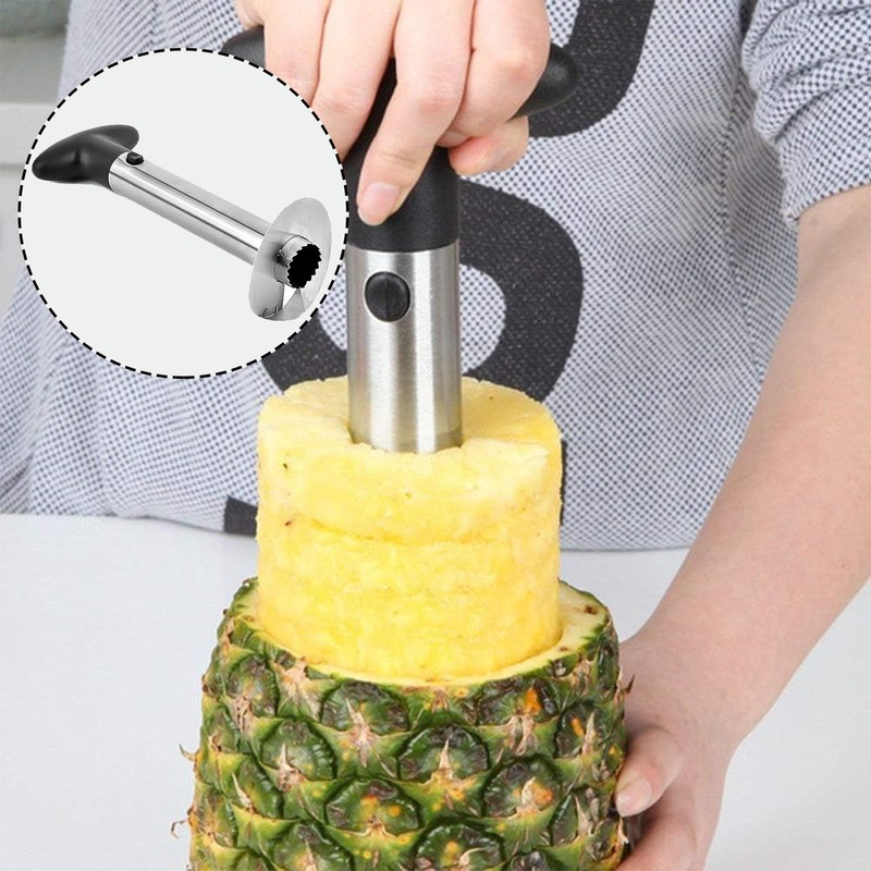 Pineapple Cutter Slicer and Corer, Pineapple Corer and Slicer Tool,