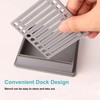 Sticky Note Holder Compatible with Post It Notes, Stencil for