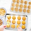 P&P CHEF Stainless Steel Baking Sheet Set with Rack, 17.5