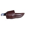 CARL THOMAS LEATHERS Cross draw. Hand Fixed Blade Knife Sheath,