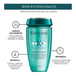 Kit Tratamiento Para Cabello Dañado Debilitado y Procesado Kérastase Extentioniste Bain 250 Ml + Masque 200 Ml