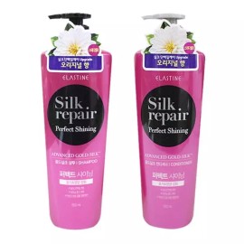 Gold Chic 골드시크 퍼펙트 550ML 샤이닝 샤인빈 실크리페어 [샴푸] Gold Chic Perfect 550ML Shining Shine Bean Silk Repair [Shampoo]