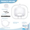 Cehim Inflatable Shampoo Basin - Portable Shampoo Bowl, Hair Washing
