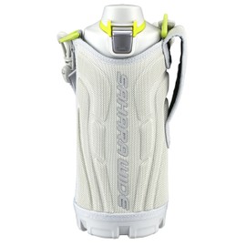 Tiger water bottle straight drink stainless steel sports bottle with Pouch Gray Tiger MME-1