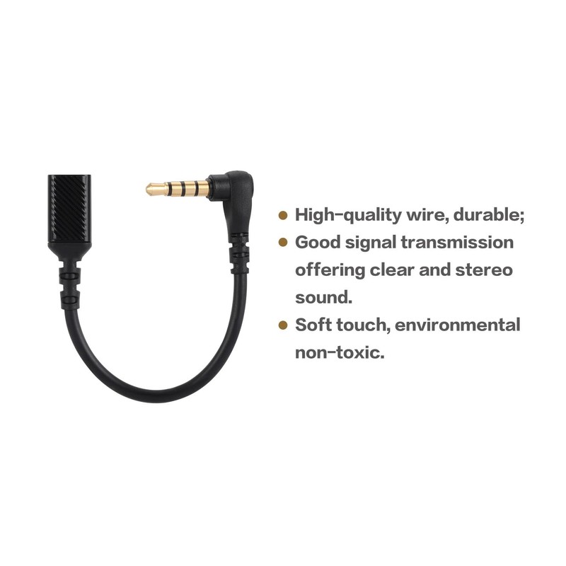 3.5mm Audio Cable Adapter for Arctis 3 5 7 Pro,