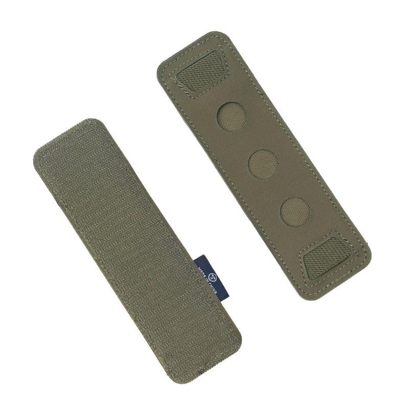 TOPTACPRO Tactical Glow Stick Pouch Chemlight Pen Holder Flashlight Battery