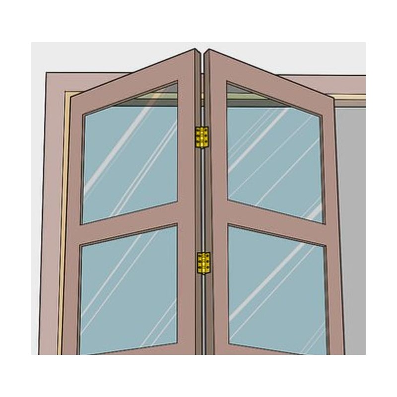 3 Leaf Hinge for Bi-Fold Track (3 Pack)