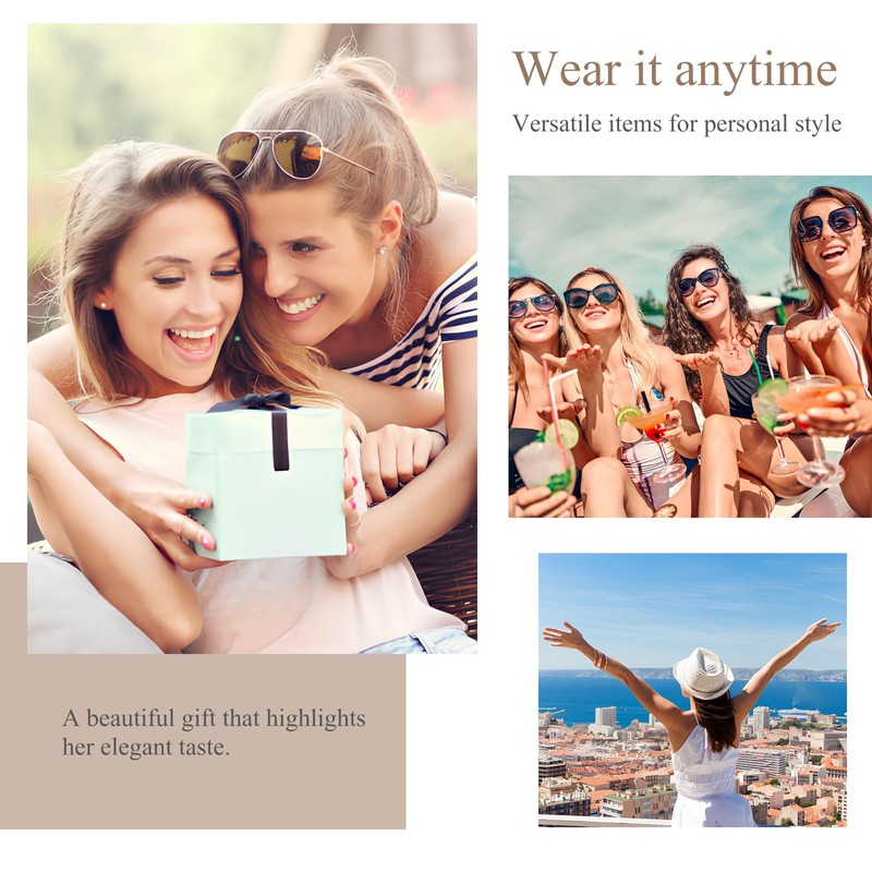 Cyleibe Charm Tassel Necklace for Women, Gold Necklaces Pendant Disc