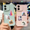 UDNFHL 100 Yoga Themed Stickers, Creative Graffiti Stickers That Can