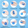 Cfcyhla Hand Therapy Balls, Egg Shaped Grip Balls, Anti-Stress Ball,
