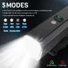 BUCKLOS 2000 Lumens Ultra Bright Bike Lights for Night Riding,