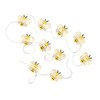 iscream 10 Light Bumble Bees 51" Long Battery Operated Light
