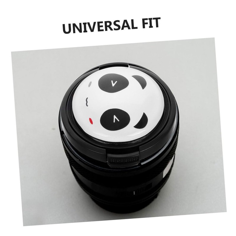 CAXUSD 2pcs Camera Lens Cap Cover Durable Protective Lens Shield