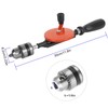 3/8 inch Hand Drill Manual Hand Crank Drill with 8Pcs
