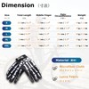 YAPJEB Skeleton Gloves Adjustable, Touch Screen Windproof Skull Gloves fit