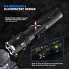 erbrigtli Flashlights High Lumens 10000 Rechargeable, Super Bright 50W LED,