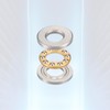 X AUTOHAUX F9-20M Thrust Ball Bearing 9x20x7mm Single Row Roller