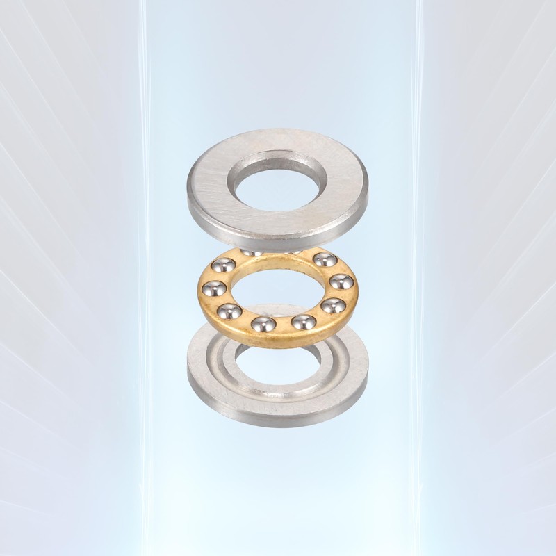 X AUTOHAUX F9-20M Thrust Ball Bearing 9x20x7mm Single Row Roller