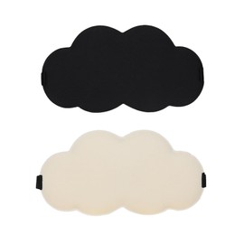 Qwesure Xixi 3D Cloud Eye Mask Breathable Slow Rebound No Trace Eye Mask Lunch Nap Blackout Eye Mask Pack of 2