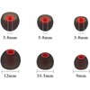 Zotech 9 Pairs (18pcs) Replacement Earbud Tips for TOZO Headphones